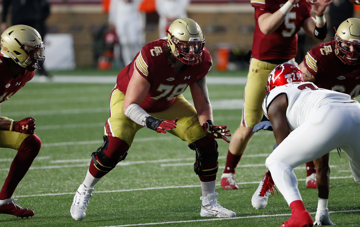 Tyler Vrabel is an NFL-ready tackle with high-level potential; he can be an early-round selection in 2022. 